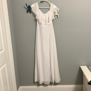 Brand new princess Polly white maxi dress